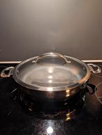 SCANPAN 32cm HaptiQ Stratanium+ pan with lid, Huis en Inrichting, Ophalen, Koekenpan of Braadpan