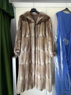 Echt bont vintage damesjas, Bruin, Onbekend, Gedragen, Ophalen