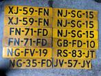 OUDE KENTEKENPLATEN + VW VR6 PLATEN., Verzamelen, Ophalen of Verzenden, Gebruikt, Auto's