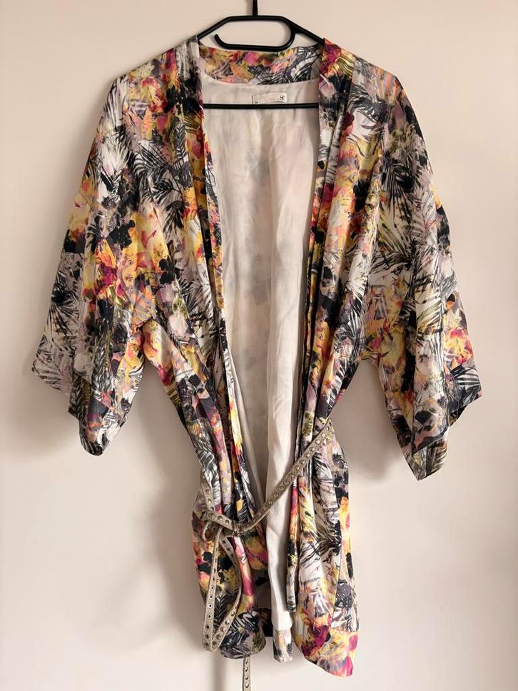 Supertrash Kimono met Print, Kleding | Dames, Jasjes, Kostuums en Pakken, Zo goed als nieuw, Jasje, Maat 38/40 (M), Overige kleuren