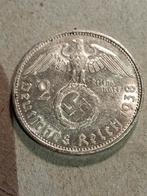 Twee reichsmark zilver 1938, Postzegels en Munten, Munten | Europa | Niet-Euromunten, Ophalen of Verzenden, Duitsland, Zilver