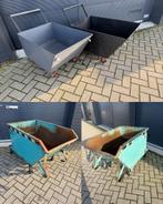Spanenbak / kiepbak / Zelfkieper / kantelbak te koop, Ophalen, Gebruikt
