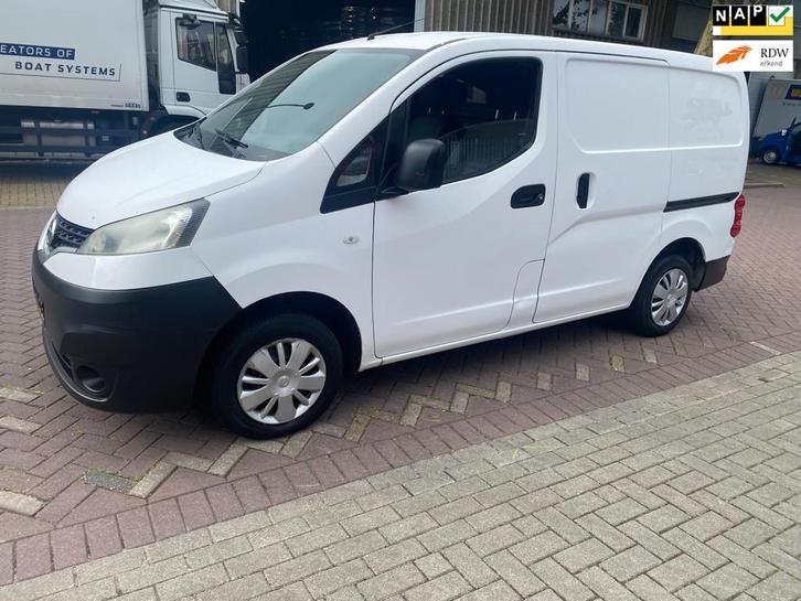 Nissan NV200 1.5 Acenta * Airco * 2010 * Airbag * Elek ramen, Auto's, Bestelauto's, Bedrijf, Te koop, ABS, Centrale vergrendeling