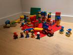 Grote Duplo set met poppetjes en wagen, Ophalen, Gebruikt, Losse stenen, Duplo