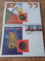 Ecu brief 2 stuks nr 4 + 36 met Ecu penning unc, Ophalen of Verzenden