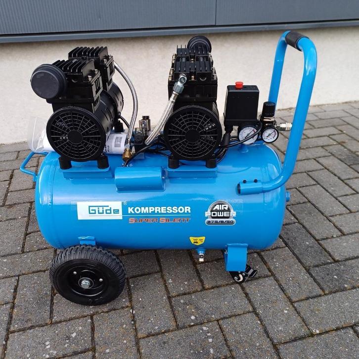 Gude 275/8/50 Stille 4 cilinder compressor 50 liter vat!!, Auto diversen, Autogereedschap, Ophalen