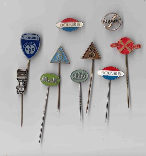 Scheepsmotoren speldjes Stork Bolnes Brons Dieselmotoren, Verzamelen, Speldjes, Pins en Buttons, Gebruikt, Speldje of Pin, Overige onderwerpen