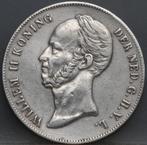 Mooie rijksdaalder 1849 - 2 1/2 gulden 1849 Willem 2, Verzenden, Zilver, Losse munt, 2½ gulden