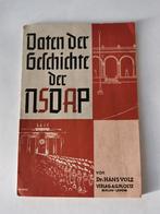 NSDAP Hans Volz [SA, SS, jugend] - 1937 ww2 Nazi Duitsland, Verzamelen, Ophalen of Verzenden
