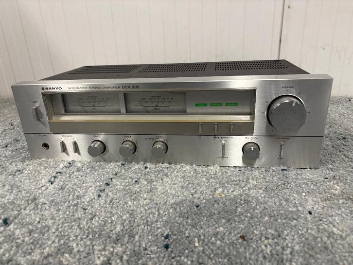 Sanyo DCA-205 versterker 1975, Audio, Tv en Foto, Versterkers en Receivers, Gebruikt, Stereo, 60 tot 120 watt, Overige merken