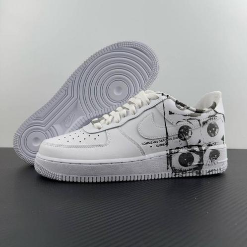 Nike Air Force 1 Low Supreme Comme Des Garcons Shirt, Kleding | Heren, Schoenen, Nieuw, Sneakers of Gympen, Wit, Ophalen of Verzenden