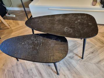 Triangle BePureHome bijzettafel set van 2 beschikbaar voor biedingen