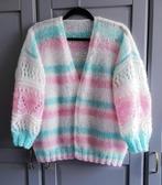 Nieuw handgemaakt mohair vest, maat zie afmetingen, Ophalen of Verzenden, Nieuw, Maat 38/40 (M), Wit