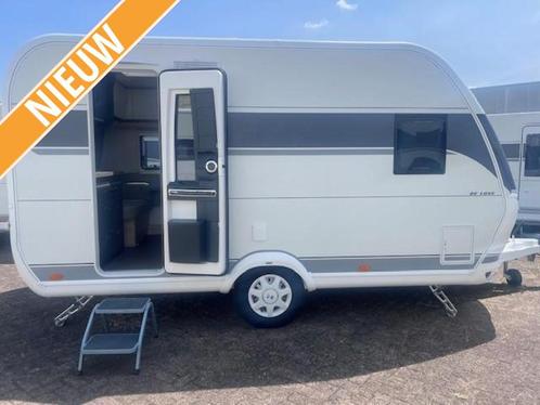 Hobby 400 SFE de Luxe, Caravans en Kamperen, Caravans, Bedrijf, Treinzit, Hobby, Overige, Gascomfoor, Hordeur, Kachel, Koelkast