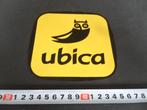 sticker UBICA logo, Ophalen, Zo goed als nieuw