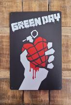 Greenday American Idiot reclamebord van metaal wandbord deco, Info@deconoord.nl, Deco Noord, Nieuw, Ophalen of Verzenden
