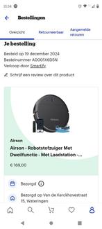 Airson robotstofzuiger, Ophalen, Zo goed als nieuw, Minder dan 1200 watt, Robotstofzuiger