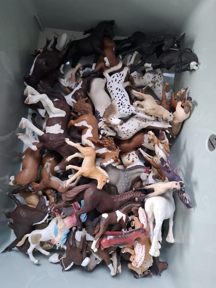 Speelgoed schleich Paarden en veel extra’s, Verzamelen, Speelgoed, Zo goed als nieuw, Ophalen