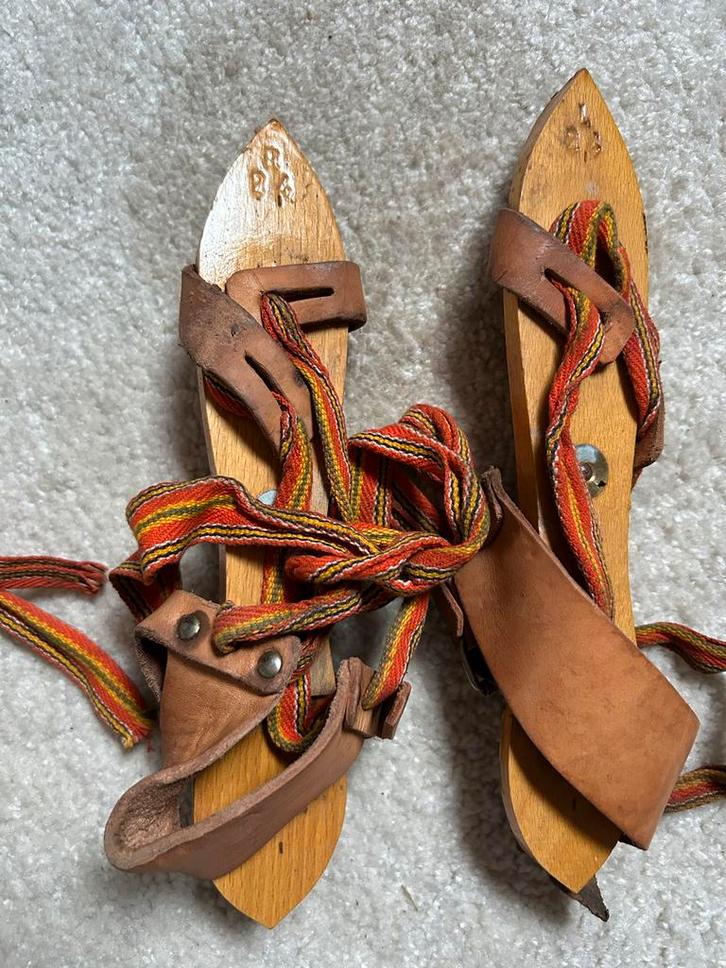 Vintage Kinderschaatsjes Maat 24 - Decoratie, Antiek en Kunst, Antiek | Overige Antiek, Ophalen of Verzenden