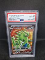 Fa/Tyranitar V Battle Styles SWSH PSA 10, Ophalen of Verzenden, Zo goed als nieuw, Losse kaart