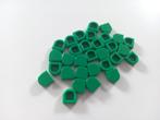 NIEUW: Tile 1x1 Rond halve cirkel Groen, Lego, Nieuw, Ophalen of Verzenden, X