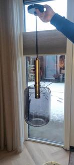 Moderne glazen hanglamp van Light & Living, Ophalen, 50 tot 75 cm, Zo goed als nieuw, Glas