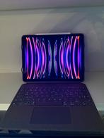 iPad Pro 12.9" 2022 256GB in Nieuwstaat met toetsenbord, Computers en Software, Apple iPads, 12 inch, Ophalen of Verzenden, Zo goed als nieuw