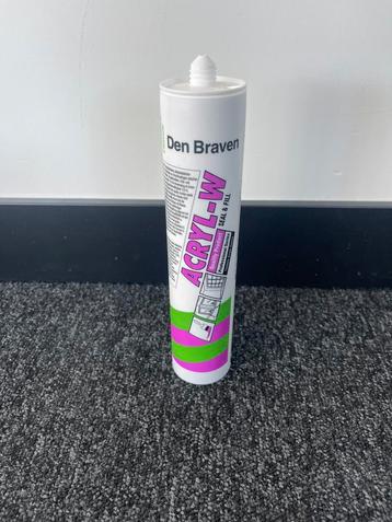Den Braven ACRYL-W Acrylaatkit - Nieuw - diverse bussen beschikbaar voor biedingen