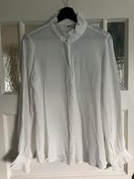 Nieuwe witte doorschijnende blouse WE met ruches M, Ophalen of Verzenden, Nieuw, Maat 38/40 (M), Wit