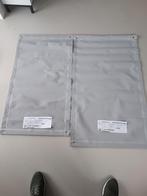 Screendoeken met zuignappen - Lichtgrijs/Wit, Ophalen of Verzenden, Nieuw, Wit, Minder dan 100 cm