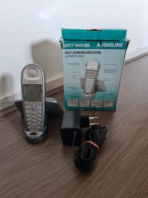 Nieuwe audio dect draadloze handset telefoon, Telecommunicatie, Vaste telefoons | Handsets en Draadloos, Nieuw, 1 handset, Ophalen