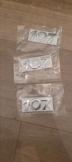 PEUGEOT 107 2005 2014 ACHTERKLEP TEKST €7, Auto diversen, Autostickers, Ophalen of Verzenden