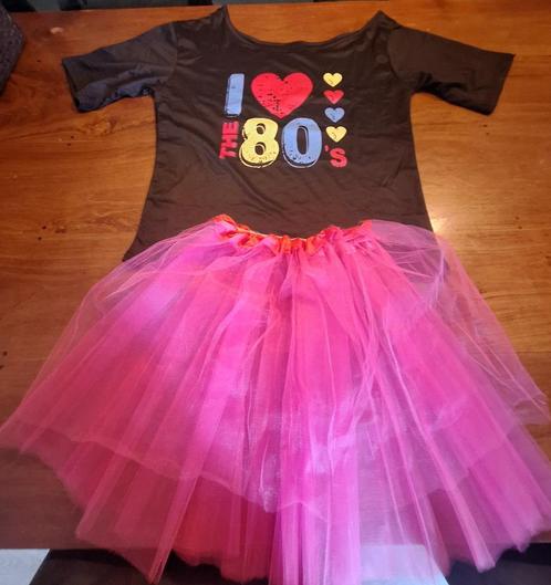 Kleding en versiering jaren 80 feest, Hobby en Vrije tijd, Feestartikelen, Zo goed als nieuw, Feestartikel, Overige, Ophalen