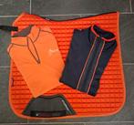 Lemieux full dressuur paprika set, Dieren en Toebehoren, Paarden en Pony's | Dekens en Dekjes, Ophalen of Verzenden, Zo goed als nieuw