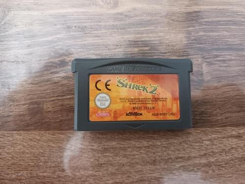 Shrek 2 Nintendo GameBoy Advance (GBA) PAL, Spelcomputers en Games, Games | Nintendo Game Boy, Zo goed als nieuw, Avontuur en Actie