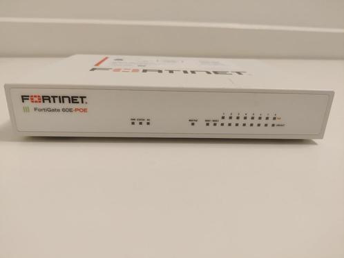 Fortinet FortiGate 60E-POE Firewall – Zeer goede staat, Computers en Software, Routers en Modems, Zo goed als nieuw, Ophalen of Verzenden