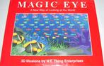 Set MAGIC EYE I / II / III - 3D illusions : 3 Engelse Boeken, Boeken, Ophalen of Verzenden, Zo goed als nieuw, Zie beschrijving