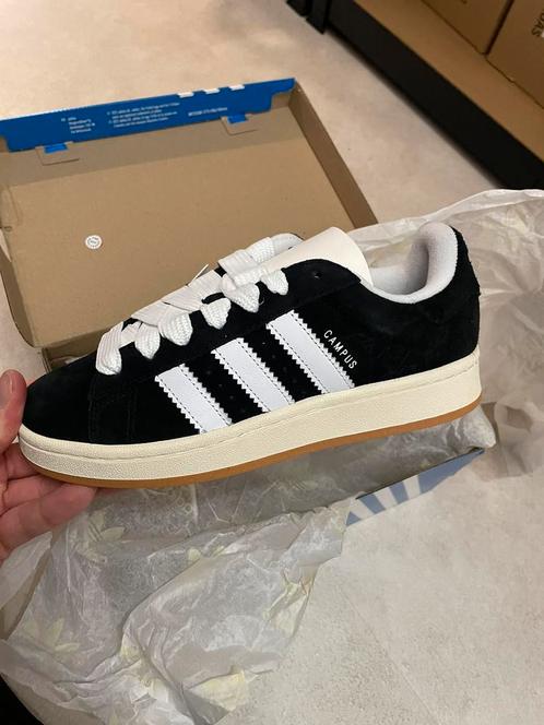Adidas Campus Black maat 37 1/3 & 38, Kleding | Dames, Schoenen, Nieuw, Sneakers of Gympen, Zwart, Verzenden