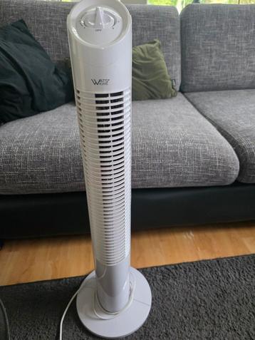 Gebruikt maar doet het nog super staan ventilator  beschikbaar voor biedingen