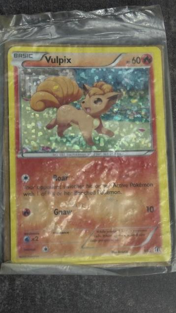 Vulpix 1/12 Pokemon Kaart - Zeldzaam! beschikbaar voor biedingen