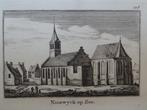 ets Kerk Noordwijk aan Zee 18e eeuw, Abraham Rademaker, Antiek en Kunst, Verzenden