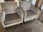 Twee fauteuils Daan, Huis en Inrichting, Ophalen, 75 tot 100 cm, Zo goed als nieuw, Stof