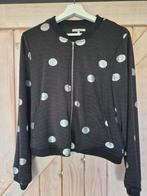 Mint & Berry Jasje Zwart met Stippen - Maat 36, Kleding | Dames, Jasjes, Kostuums en Pakken, Zwart, Ophalen of Verzenden, Zo goed als nieuw