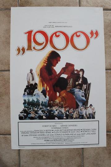 filmaffiche Robert De Niro 1900 Novecento filmposter beschikbaar voor biedingen