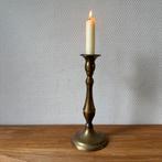 Vintage Koperen Tafelkandelaar, Kaarsenhouder, Tafeldeco, Ophalen of Verzenden, Koper of Brons