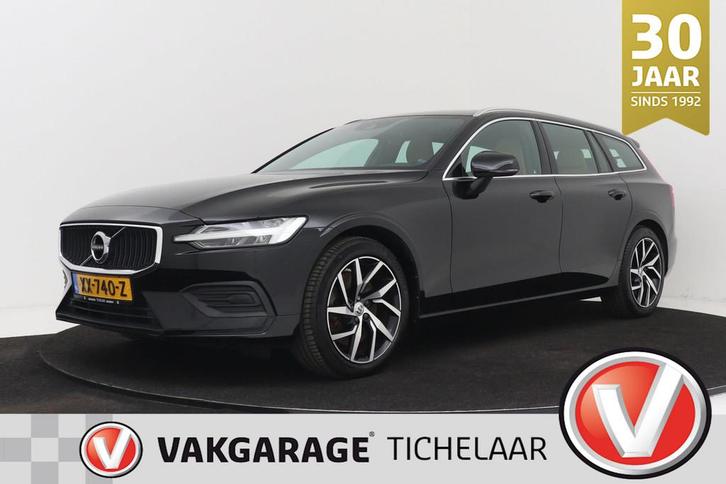 Volvo V60 2.0 T5 Momentum | Leer | Dealer Ond. | Org NL | Sp, Auto's, Volvo, Bedrijf, Te koop, V60, ABS, Airbags, Airconditioning