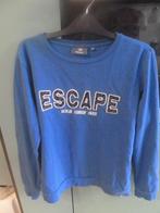 Nielsson kobalt blauwe sweater met tekst Escape. XLw, Blauw, Maat 46/48 (XL) of groter, Ophalen of Verzenden, Nielsson