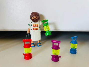 Playmobil BBQ Man - Barbecue Chef beschikbaar voor biedingen