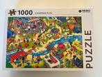 Rebo puzzel 1000 stukjes - Camping fun, Ophalen of Verzenden, Zo goed als nieuw