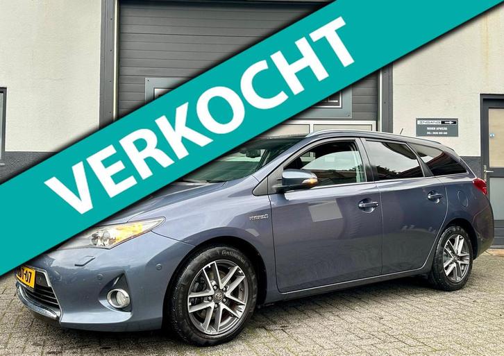 Toyota Auris Touring Sports 1.8 Hybrid Aspiration I PANO I A, Auto's, Toyota, Bedrijf, Te koop, Auris, ABS, Achteruitrijcamera